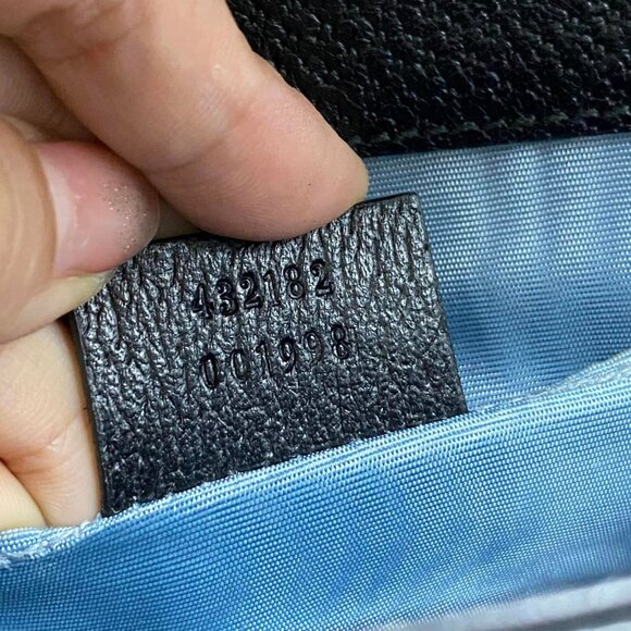 100% Authentic Gucci Padlock Bee Star Shoulder Bag - Picture 13 of 14